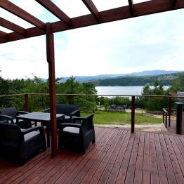 CZORSZTYNIANKA gondolas kruīzi pa Czorsztyńskie ezeru, naktsmītne DZIEDRUS Polija Pieniny Mountains