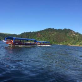 CZORSZTYNIANKA gondolas kruīzi pa Czorsztyńskie ezeru, naktsmītne DZIEDRUS Polija Pieniny Mountains